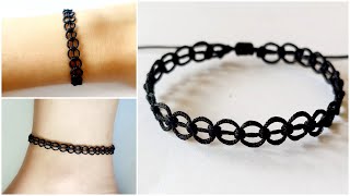 DIY Easy Bracelet & Anklet ( 2 in 1 ) How to make Bracelet & Anklet