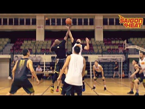 ABL9 || De Angelo Hamilton bất ngờ tham gia trận đấu tập của Saigon Heat