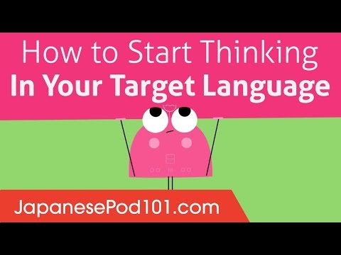 How to Start Thinking in Japanese