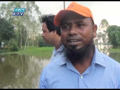 পানির তোড়ে সড়ক ও সেতু ভেঙে যাওয়ায় বন্ধ হয়ে গেছে পরিবহন ব্যবস্থা