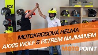 Motokrosová přilba AXXIS WOLF s Petrem Najmanem #69 | MOTOPOINT