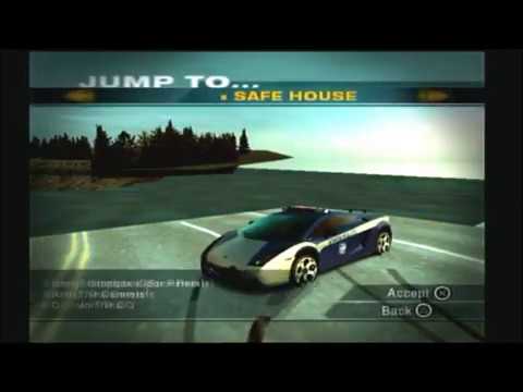 Need For Speed Undercover PS2 - How To Drive Cop Cars In Free Roam