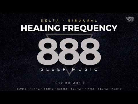 888hz HEALING frequency | Abundance, Love and Wealth | SLEEP MUSIC | BLACK SCREEN