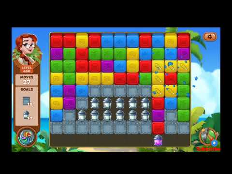 Lost Island Blast Adventure Level 460 NO BOOSTERS - A S GAMING