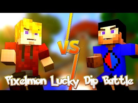 Minecraft PIXELMON 3.2.4 LUCKY DIP BATTLE with Vikkstar & CraftBattleDuty
