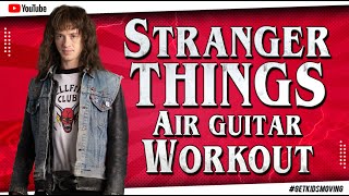 The Stranger Things 'AIR GUITAR' Workout with EDDIE MUNSON (8mins 41secs)