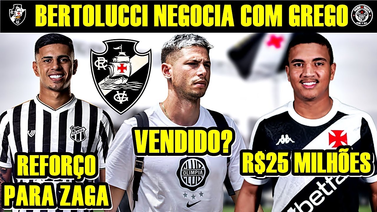 FORTE INTERESSE EM ZAGUEIRO | EMPRESÁRIO NEGOCIA COM MARINAKIS e MAIS ÚLTIMAS NOTÍCIAS DO VASCO