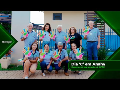 Coagru Informativo - Dia 'C' em Anahy - Coagru entrega doações à APAE