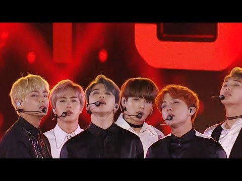 \BOF\ BTS - Blood Sweat & Tears @ popular song Inkigayo 20161030