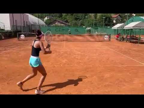 Suana Tucaković i Damir Džumhur - 🇧🇦 Trening razmjena 🇧🇦 Tenis BiH