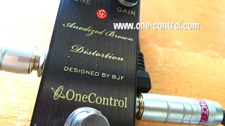 Video thumbnail for One Control: ANODIZED BROWN DISTORTION by Brett Kingman