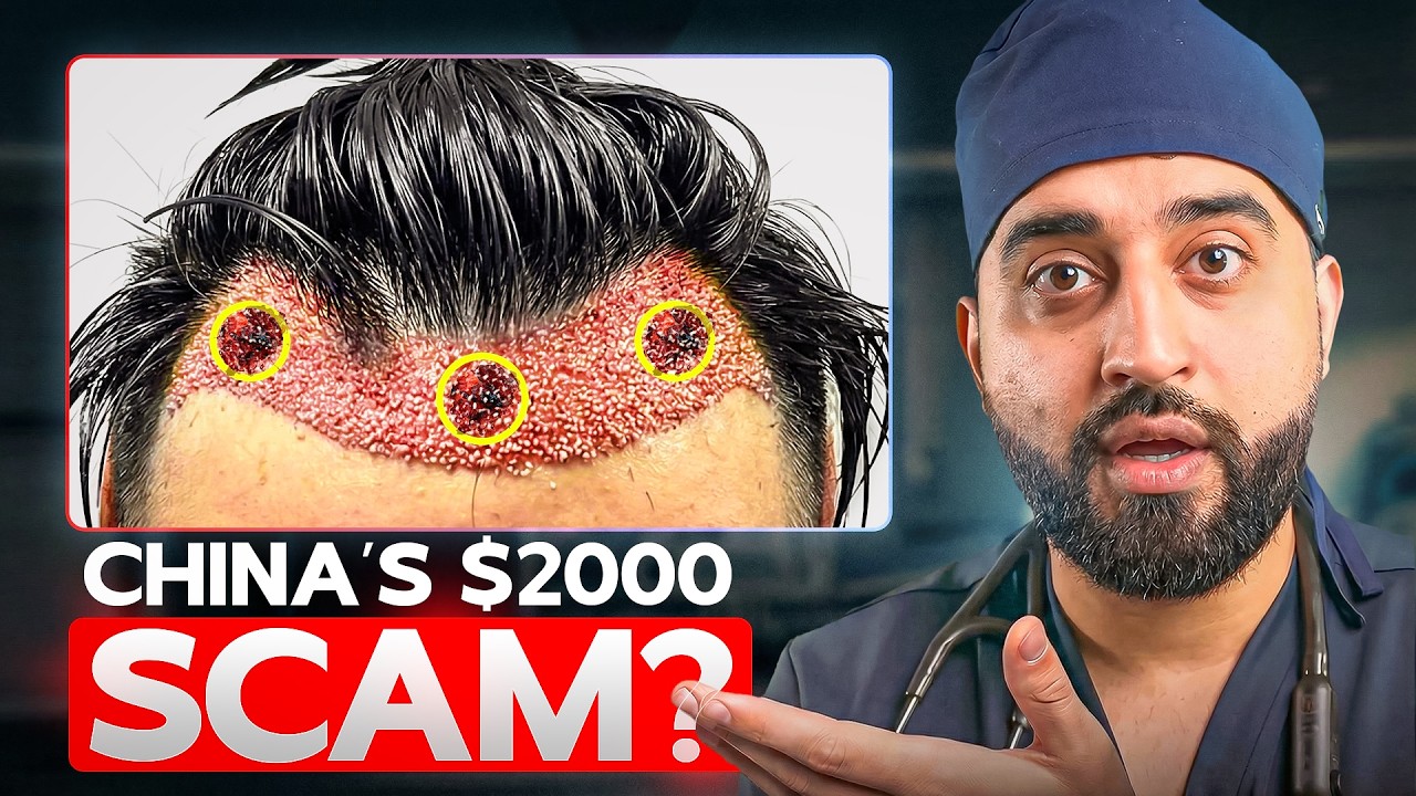 Chinese Hair Transplant Procedure Vlog | UK Doctor Reacts