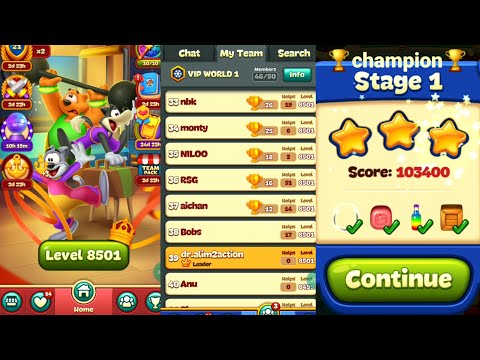 TOON BLAST level 8501🏆stage 1🏆