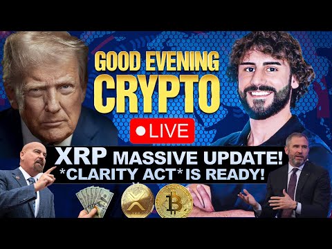 🚨 BREAKING: WHITE HOUSE *MASSIVE* CLARITY ACT UPDATE! 🚨 WALL STREET BUYING XRP, HBAR & DUMPS BTC!