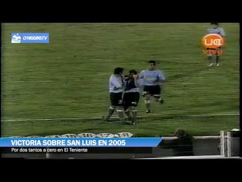 #MEMORIACELESTE  O'Higgins 2 - San Luis 0 (2005)