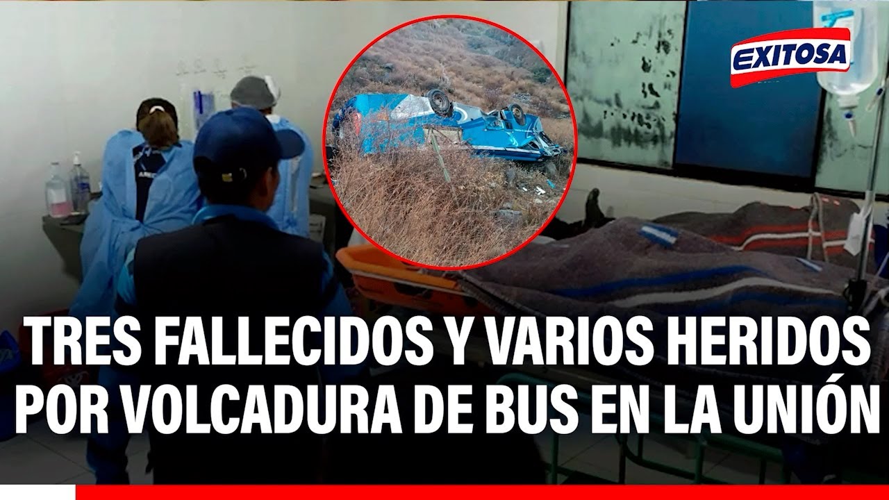 🔴🔵 Tragedia en Arequipa: Caída de bus por un acantilado deja tres fallecidos y varios heridos