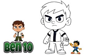 Download lagu How to Draw Ben 10 | Step-by-Step Drawing Tutorial #ben10 #ben10drawing #drawing  mp3
