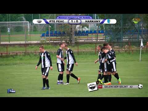 PTE PEAC PANNON ÁSVÁNY - GYÓGYFÜRDŐ HARKÁNY  3 - 2 (1 - 0)