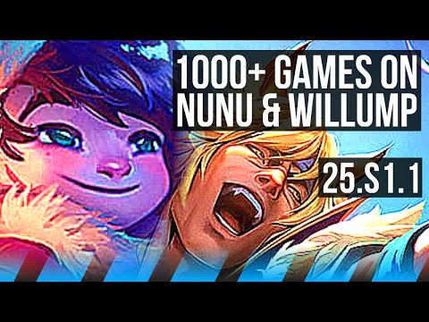 NUNU & WILLUMP vs SETT (MID) | 1000+ games, Legendary, Rank 14 Nunu | NA Master | 25.S1.1