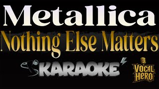 Download lagu 🎤 Metallica – Nothing Else Matters | Karaoke Version | Instrumental HQ | With Lyrics | No Vocals mp3
