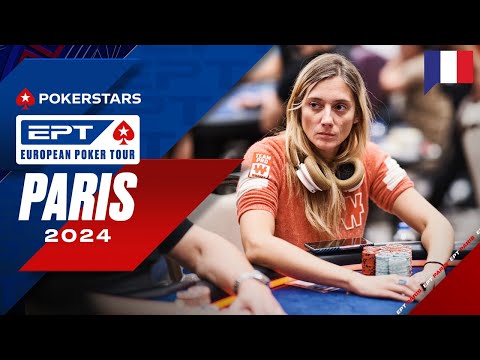 EPT Paris 2024 5K € MAIN EVENT - Jour 2 Cards Up commenté par Benny & Yu | PokerStars en Français