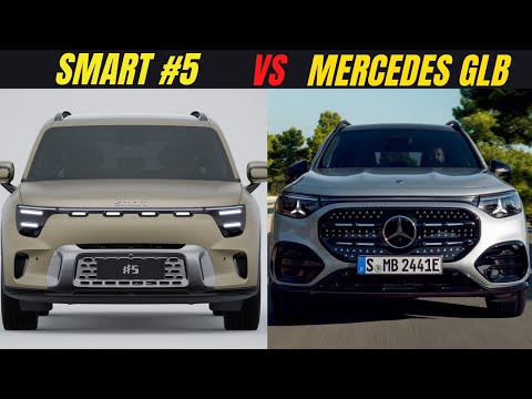 2026 Mercedes GLB Neu vs. Smart #5: Kompakter SUV-Duell