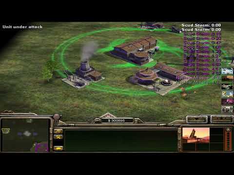 Command & Conquer -Generals Zero Hour- GLA(Toxin & Stealth) vs  7 China infantry-1 VS 7 -EXTRA HARD