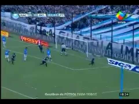 Gol de Camoranesi Racing 1 - 0 Belgrano Torneo Final 2013 Fecha 6