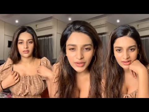 Nidhi Agarwal Hot Instagram Live Video || Nidhi Agarwal || Telugu Tonic