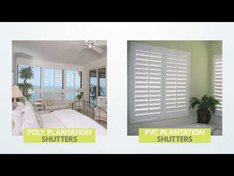 Poly Plantation Shutters