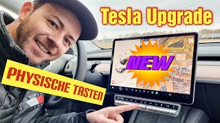 Tesla Dashboard Konsole! Physische Tasten für das Model 3/Y & Einbauanleitung