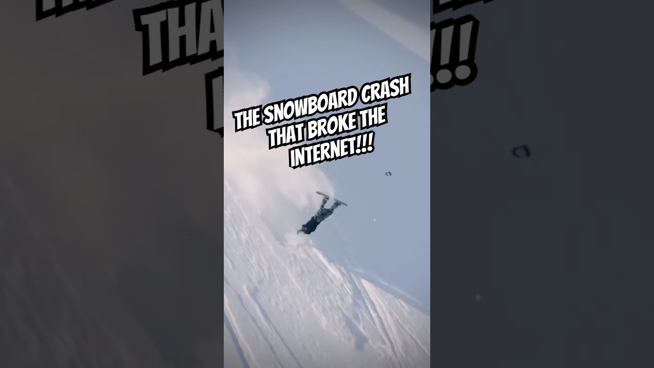 Click🔗👆🏼- Biggest Snowboard crash 🏂 Keenan Filmer #snowboarding #fail