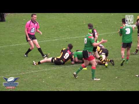 2016 Newcastle RL Round 13 - Open Grade Highlights - Western Suburbs Rosellas v Cessnock Goannas