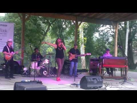 The Lauren Mitchell Band at the Capital City River & Blues Festival