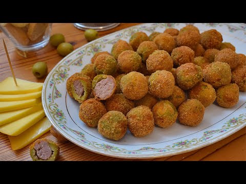 Punjene masline, punjene pržene masline – Olive ripiene fritte, semplice a modo mio