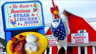The Great American Steak & Chicken House:  Branson's Budget Buffet Breakfast