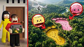 Yuta Mio Panik Drone Merekam SQUISHY DUMPLING, BUTTER RAKSASA Mengerikan | ROBLOX