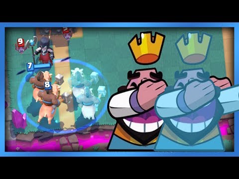 DECK TROLL : QUADRUPLE CHEVAUCHEUR DE COCHON !!! - Clash Royale