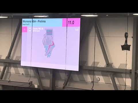 2025 Illinois Indoor Championships - Girls 60m Prelim Heat 5