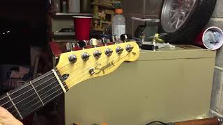 Video thumbnail for Squier Protone Tele with a Princeton 65 overdrive rhythm how does it sound to you? by CountryHitsUSA