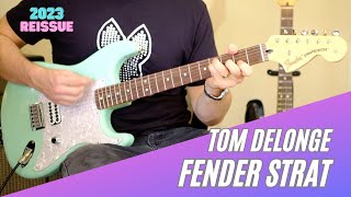 Video thumbnail for Tom Delonge Fender Strat 2023 Reissue Review by Eric Bourassa