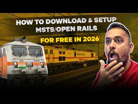 MSTS / Open Rails Complete Setup Guide For 2026 | Install, Configure & Edit Consists (Easy Method)