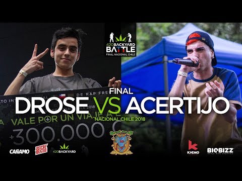 DROSE vs ACERTIJO (BATALLON) FINAL Nacional Chile. 420 Backyard Battle