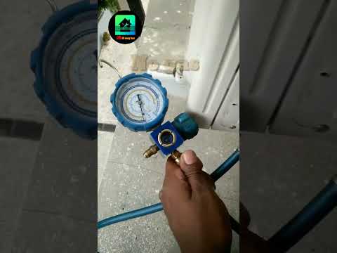 How to check ac gas leakage 👆👆👆😵