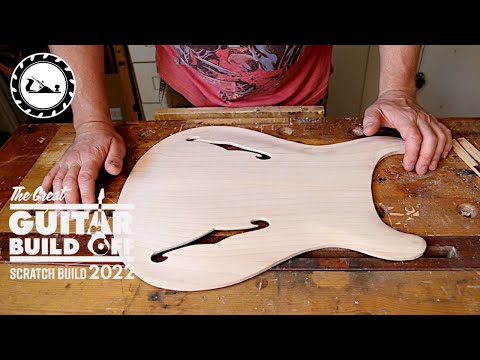 GGBO 2022 scratch build guitar episode 24