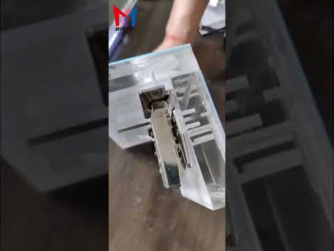 40mm cup hydraulic hinge | Thick door hinge | Hinge install display