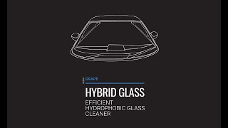 ADBL Hybrid Glass 500 ml - čistič oken s tekutými stěrači