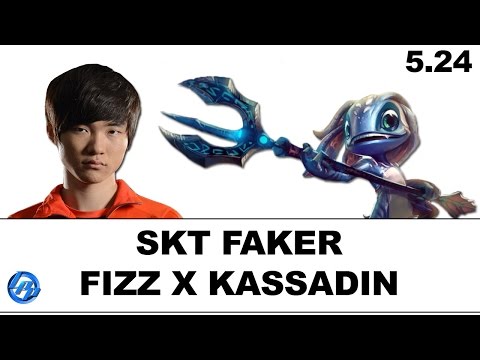 SKT Faker - Fizz vs Kassadin - Kr SoloQ