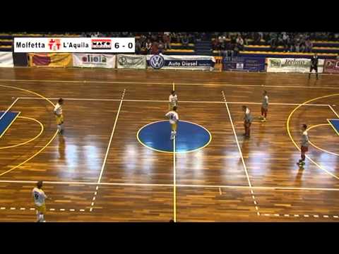 Azioni salienti real molfetta vs  maco l'aquila 08 10 2011