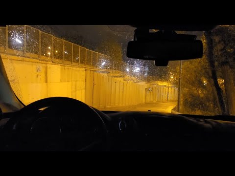 RELAJANTE SONIDO DE LLUVIA EN EL COCHE PARA DORMIR 11 HORAS 🚗🌧️
